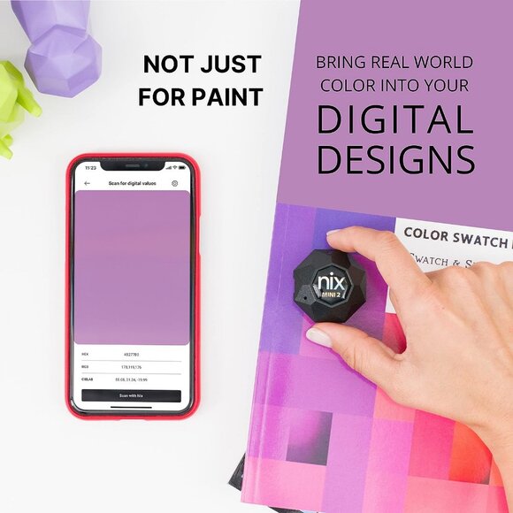 Nix Mini 2 Color Sensor Colorimeter - Portable Color Matching Tool - Picture 12 of 15